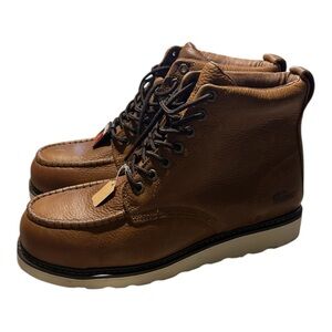 TeGoPro Tan Leather Men's Boots